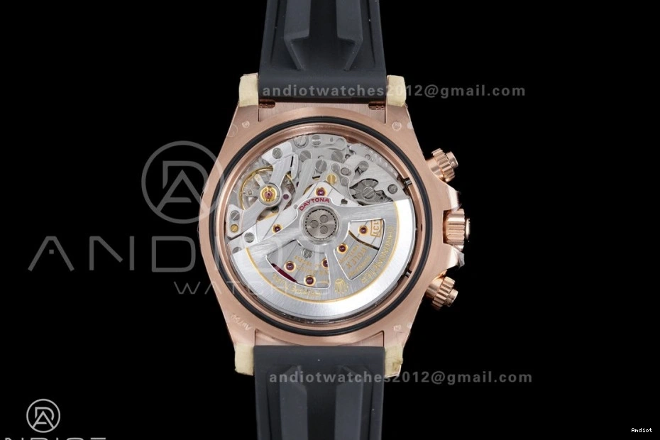 Daytona 126515 On RG Stick DD4131 Oyster-flex 1:1 VSF Black Gain Weight Best Edition Strap Marker Sub-dial Dial 0315